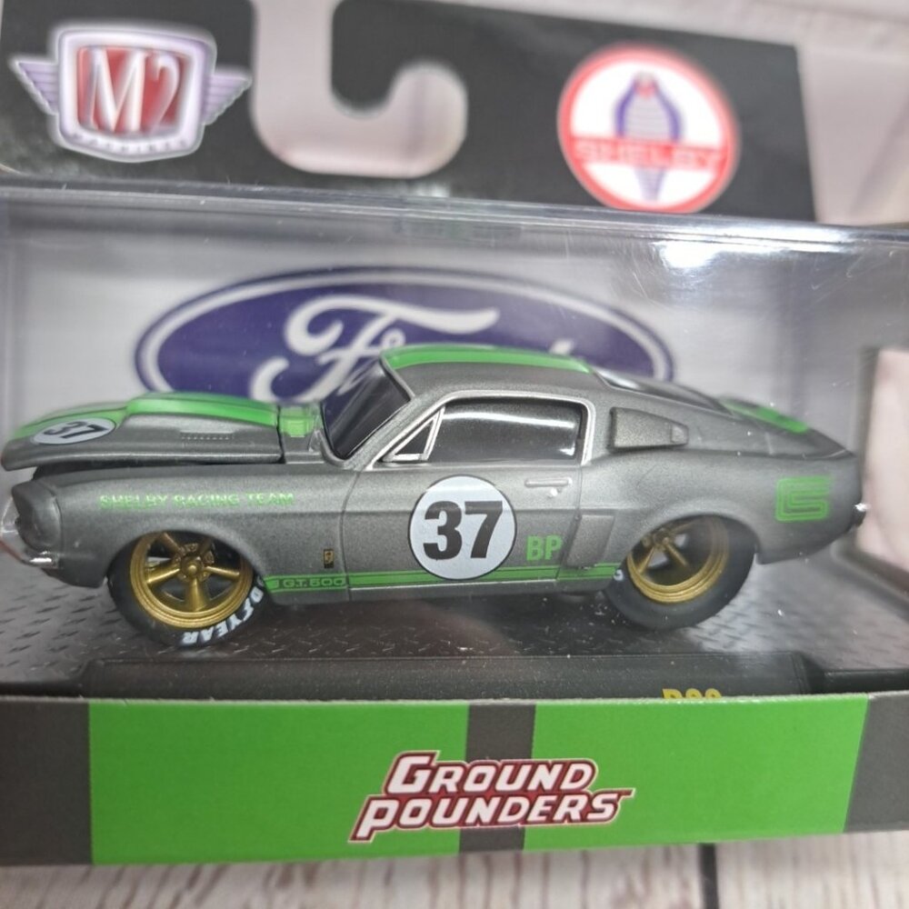 2025 M2 Machines Ground Pounders 1967 Shelby G.T. 500   1:64 Scale Brand New - Picture 2 of 6